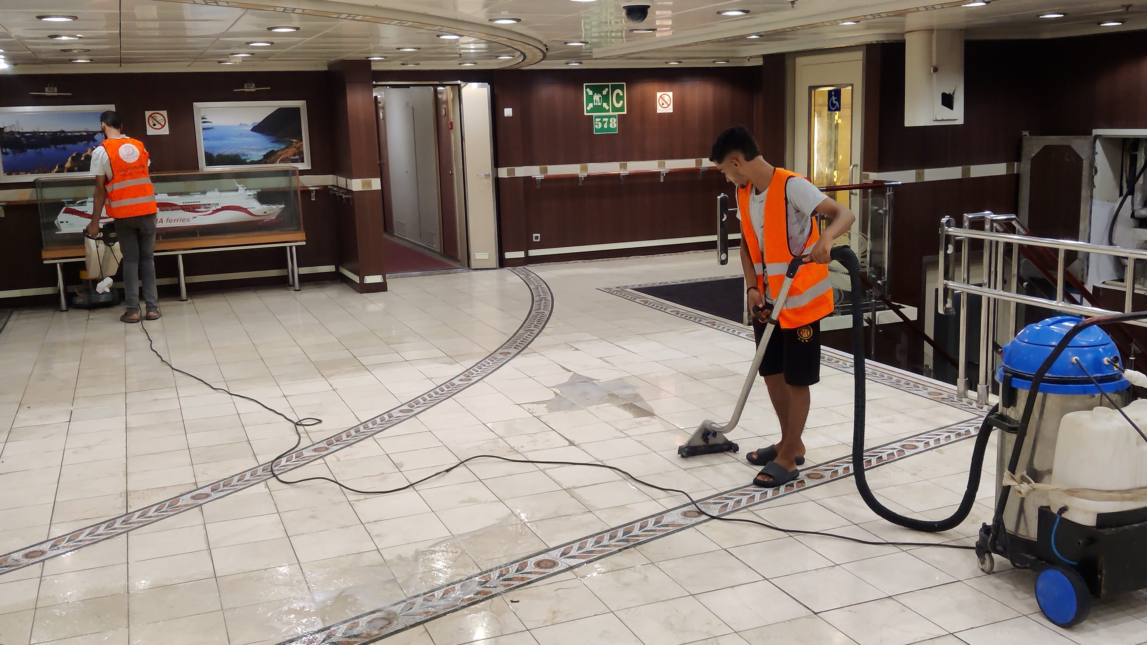 Restauration Sol Marbre